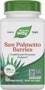 Nature's Way Saw Palmetto Berries, Traditional Prostate Support*, 585 mg per serving, Non-GMO Project Verified, Vegan, 100 Capsules (Packaging May Vary) 2