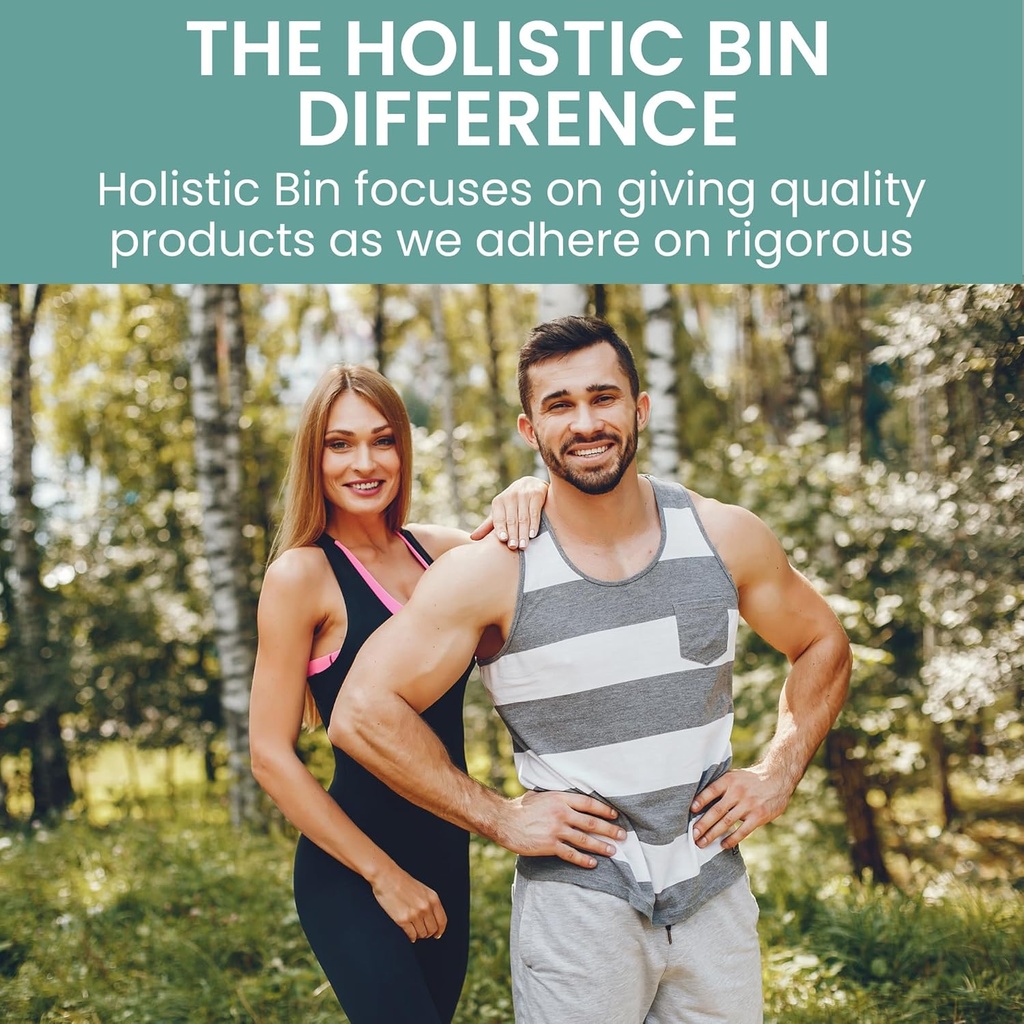 Holistic Bin Wild Harvested Root Ginseng Powder – Brazilian Suma Root Ginseng for Tea & Smoothies – Adaptogen Extract – Non GMO – 50 Grams 6