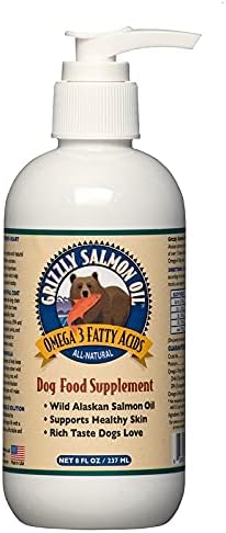 Grizzly Pet Products GRIZZLY PET-Salmon Oil For Dogs 8 oz.Pump SINGLE 2