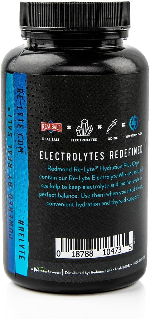 REDMOND Re-Lyte Hydration Plus Capsules, 120 Count 4
