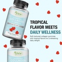 Pure By Nature Collagen Gummies for Women & Men, Sugar-Free Collagen Gummy for Natural Collagen Production, Hair, Skin & Nails Support, Pectin Supplements Chews (60 Count) 4