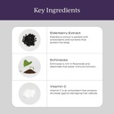 CYMBIOTIKA Adults Elderberry Boost Supplement – Organic Elderberry with Vitamin E for Immune Support – Gluten-Free, Vegan, Keto (Pack of 26) 4