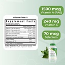 Youngevity Ultimate Vision FX™ - Eye Vitamin & Mineral Supplement Blend - Lutein, CoQ10, Vitamins A, C, E, Zinc, Chromium, Selenium for Eye Health (60 Capsules) 4