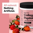 Perfect Keto Collagen Peptides Protein Powder with MCT Oil, Hydrolyzed Collagen, Type I & III Supplement, Gluten Free Grass Fed, Low Carb, Keto Coffee Creamer, Collagen for Women & Men, Peanut Butter 5