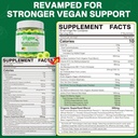 NEVISS Vegan Multivitamin for Women & Men w/Methyl B12, D3 K2, Plant Based Omega 3 (DHA+EPA), Iron, Choline, Zinc, Whole Food Daily Vitamins Gummies for Vegans & Vegetarians, Sugar Free, 60Cts 3