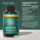 Primal Harvest Probiotics & Multi Collagen Supplements for Women and Men Pre and Probiotics with 31 Billion CFU and Collagen Peptides Pills Bundle 4