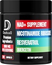 NAD Supplement with Liposomal Nicotinamide Riboside 900mg NR, Resveratrol, Quercetin - 90 Capsules - Cellular Production & Restoration, Aging Well, Vitality 2