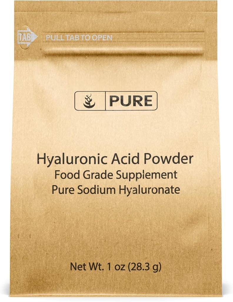 Pure Original Ingredients Hyaluronic Acid (2oz) Water Soluble, Fine Powder 6