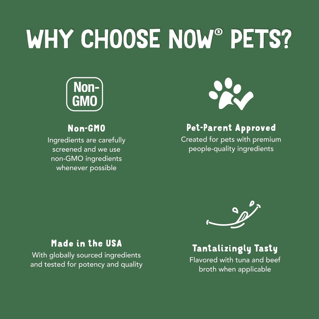 NOW Pet Health, Omega 3 Supplement, Formulated for Cats & Dogs, NASC Certified, 180 Softgels 6