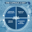 Vital Planet - Vital Flora Ultra Daily Probiotic 60 Billion CFU, 60 Diverse Strains, 7 Organic Prebiotics, Immune Support, Digestive Health Shelf Stable Probiotics for Women and Men 30 Capsules 4