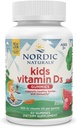 Nordic Naturals Vitamin D3 Gummies Kids, Wild Watermelon Splash - 60 Gummies - 400 IU Vitamin D3 - Bone Health, Healthy Immunity - Non-GMO, Vegetarian - 60 Servings 2