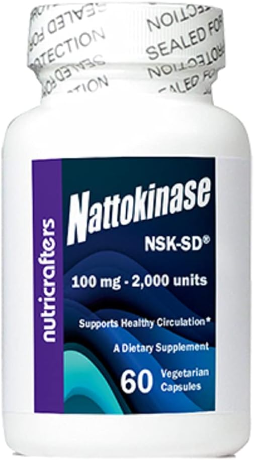 Enhanced Garlic EDTA and Nattokinase NSK-SD. Cardio Cleansing Health Bundle (Two Items) 4