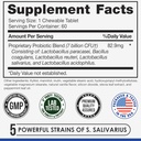 Tuthi Bundle: TMG Supplements & Oral Probiotics for Mouth - Trimethylglycine 1000mg for Healthy Homocysteine Levels & Cardiovascular Support & Dental Probiotic for Gums & Oral Health 6