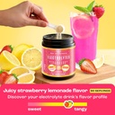 KEY NUTRIENTS Electrolyte Power Duo: Tropical Peach Mango & Juicy Strawberry Lemonade – Hydration & Endurance, Zero Sugar & Calories – 180 Servings 6