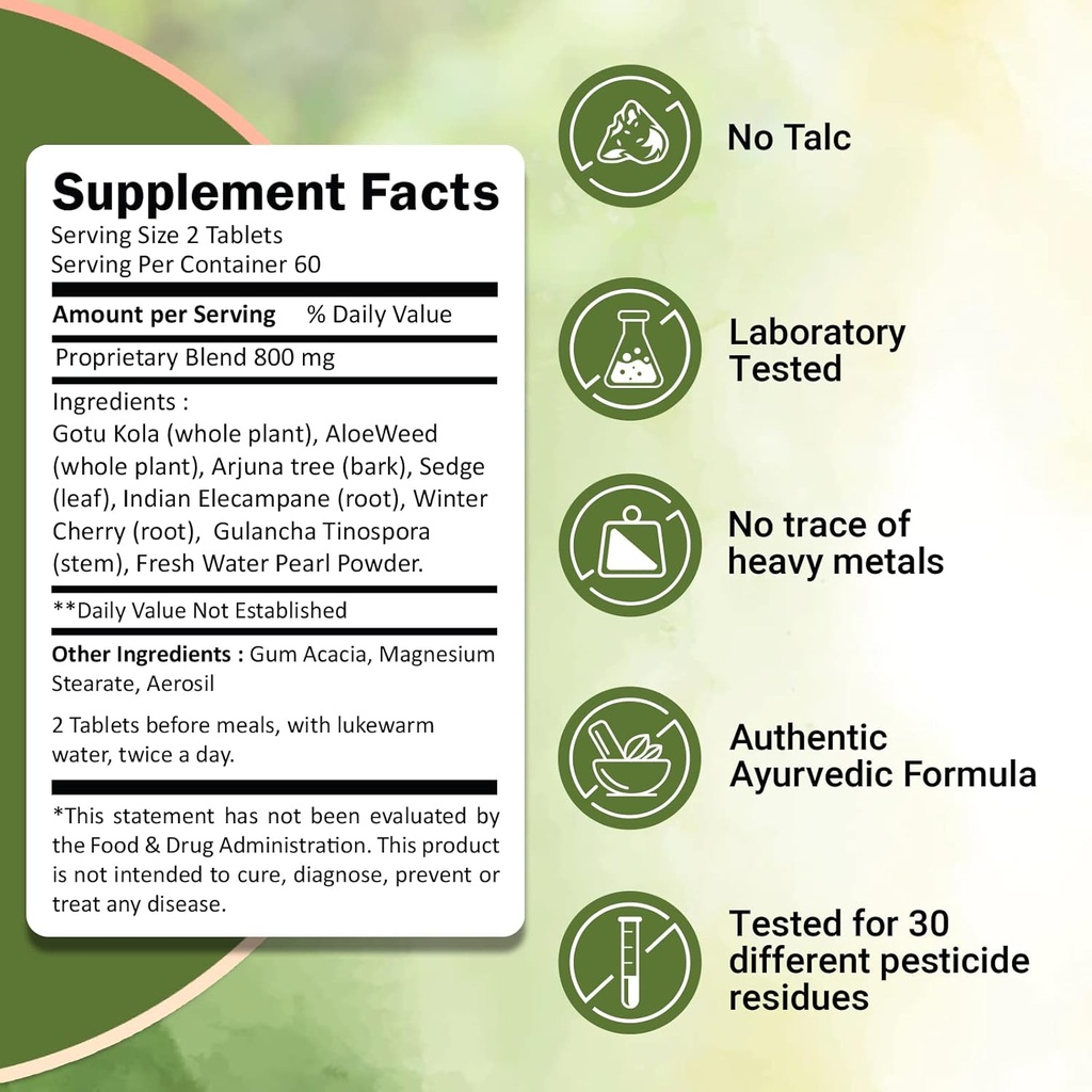 Ivy's Mukta Vati Ayurvedic Herbal Supplement - Pack of 4 3