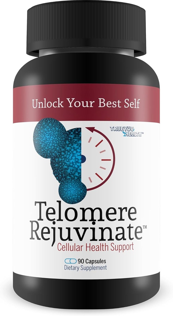 Telomere Rejuvinate - Our Best Telomere Support Supplement for Telomere Length - Telomere Supplements for Longer Telomeres Anti Aging - The Telomere Lengthening Supplements - Nad Supplement Powder Cap 2