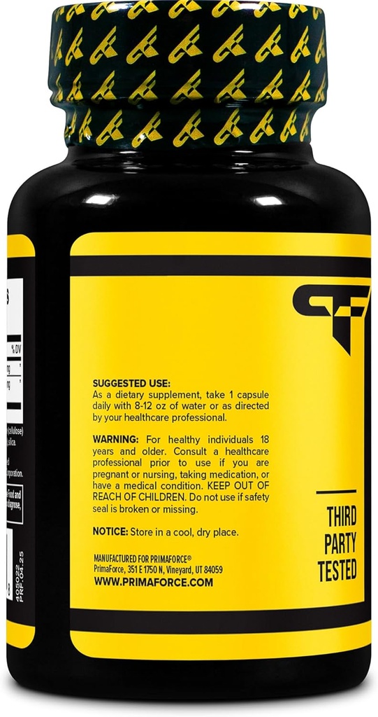 Primaforce DIM Supplement (Diindolylmethane) 300mg, 60 Capsules 4