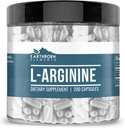 Earthborn Elements L-Arginine Pure & Undiluted, No Additives (200 Capsules) 2