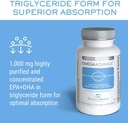 OmegaAdvance Omega-3 Fish Oil – Triglyceride Form with 1000 mg EPA & DHA – Plus Lutein & Zeaxanthin – Supports Heart, Brain Health and Eye Health – Lemon Coated – 60 Softgels 4