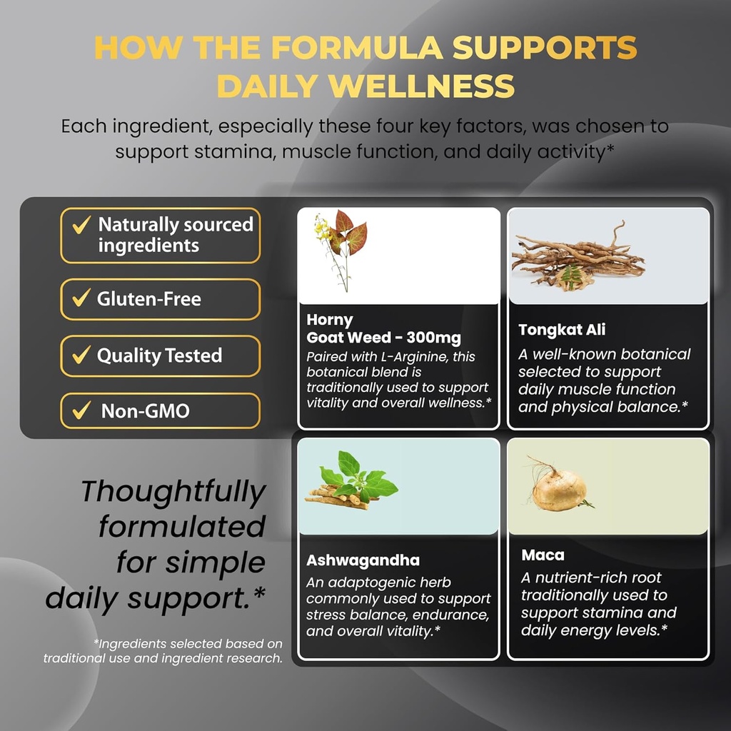 Ultra Muscle Builder Supplement with L-Arginine & Tribulus – Sports Training Support – 150 Capsules (150-Day Supply) 6