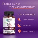 ZHOU Nutrition Elderberry Gummies with Garden of Life Zinc for Immune Health, Antioxidant Support, 60 Gummies & 30mg Zinc 5