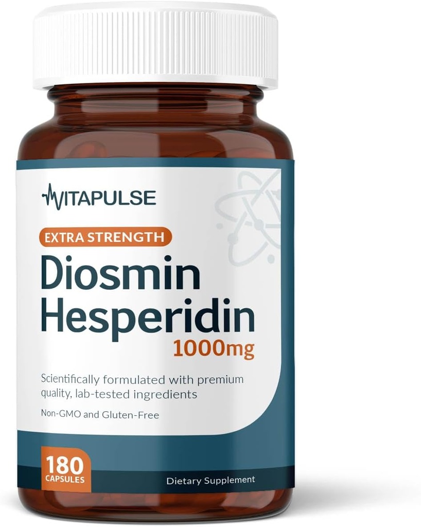 Hesperidin Plus 1000mg Per Serving (180 Vegetarian Capsules) - 90 Days Supply 2