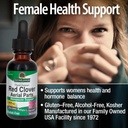 Nature's Answer Red Clover Extract 1 Ounce - Alcohol Free, Women Wellness, Female Support Supplement with Daily Sevrings Extract, Kosher, Gluten Free, Made in USA 6