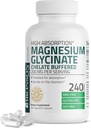 Bronson Magnesium Glycinate 200 MG per Serving Chelated for High Absorption, Gentle On Stomach, Non-GMO, 240 Vegetarian Capsules 2