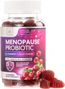 Menopause Supplements for Women Gummies - with Black Cohosh, Cranberry 3 Billion CFU Probiotics - Complete Menopause Relief Balance for Hot Flashes, Night Sweats, Vaginal Health Support - 60 Gummies 2