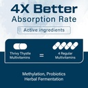 Men Multivitamins 50 Plus - Daily Multivitamin for Men with Fermented Herbal Extracts & 43 Vitamins and Minerals - Mens Vitamins Supports Memory & Brain, Energy, Bone Health 6