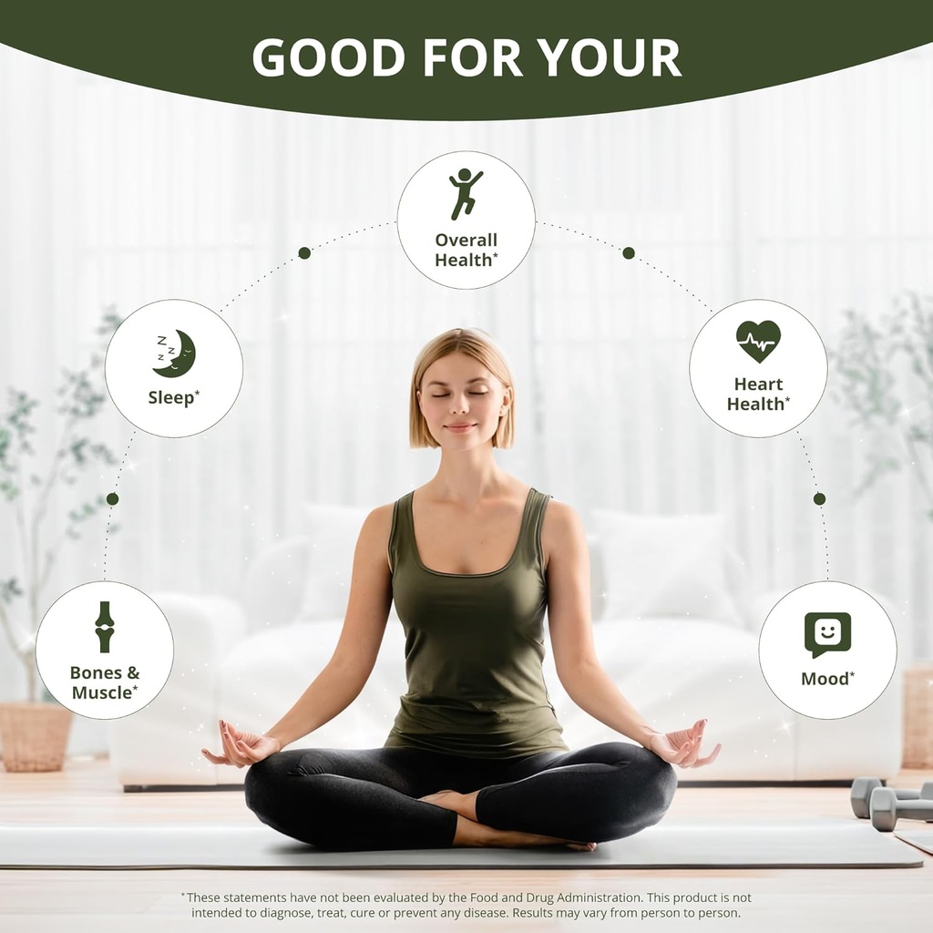 Magnesium Glycinate Chelate Complex with Albion Magnesium Bisglycinate Chelate, Vitamin B6 & BioPerine for Bone, Muscle, Natural Sleep, Nerve Function, Brain Booster | 1 Month Supply 3