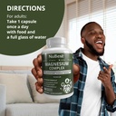 Magnesium Glycinate Chelate Complex with Albion Magnesium Bisglycinate Chelate, Vitamin B6 & BioPerine for Bone, Muscle, Natural Sleep, Nerve Function, Brain Booster | 1 Month Supply 4