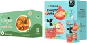 Hethstia Konjac Jelly Strawberry Flavor with Collagen Peptides 10 Packs and Konjac Angel Hair Gluten Free 12 Packs Low Calorie, Keto, Sugar Free, Healthy Food 2