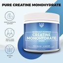 FIOR Pure Creatine Monohydrate Powder - Micronized Creatine for Men & Women, Pure Non-GMO, Vegan & Gluten Free Creatine Powder, 5 Grams per Serving, 30 Servings 3