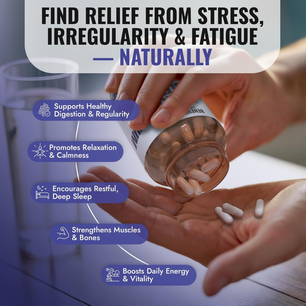 Premium Magnesium Citrate 500mg Capsules (Citrato de Magnesio) High Absorption Formula Chelated Buffered Citrate to Support Digestion, Bone, Sleep & Muscle Health - 120 Capsules 3