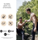 ProMix Nutrition Casein Protein Powder - Grass-Fed, Pasture Raised, Slow Release 25g Micellar Casein - 5.4g BCAAs Gluten Free, Sugar Free, Soy Free - Vanilla, 5lb 4