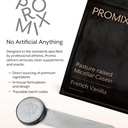 ProMix Nutrition Casein Protein Powder - Grass-Fed, Pasture Raised, Slow Release 25g Micellar Casein - 5.4g BCAAs Gluten Free, Sugar Free, Soy Free - Vanilla, 5lb 6