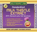 Organic Milk Thistle Capsules, 180 Caps, Pure Milk Thistle Powder Plus 80% Silymarin Extract Standardized Complex, 450 mg, Natural Liver Health Supplement, Immune Boost, Detox and Cleanse 6