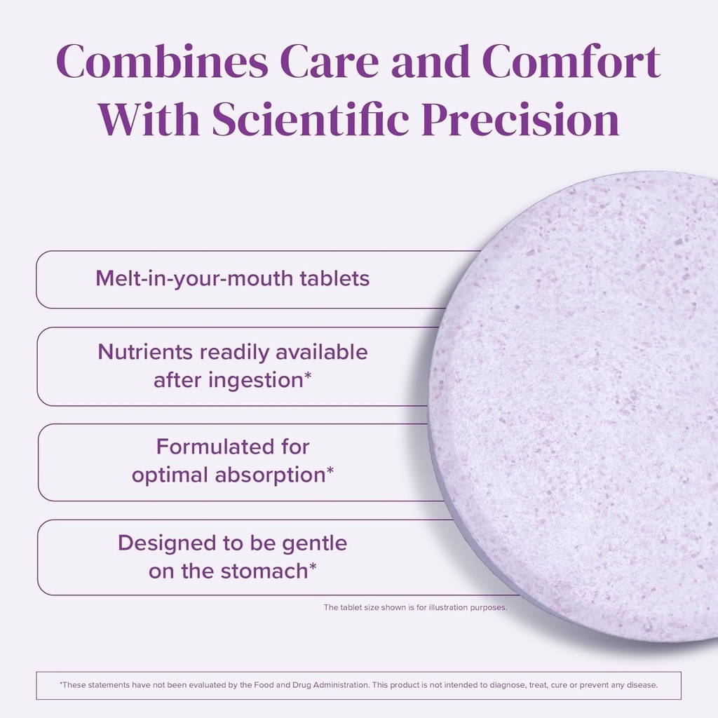 BariMelts Bariatric Multivitamin with Iron - 1 Month Supply (60 Fast-Dissolving Tablets) - Sugar-Free - Post-Op Bariatric Vitamins - Natural Blueberry Flavor 5