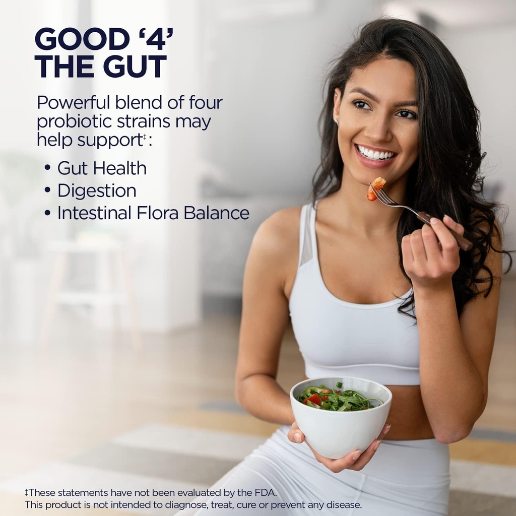 KAL Acidophilus ProBiotic-4, 500 Million CFUs, Four Probiotic Strains, Probiotics for Women and Men, Freeze Dried, L. acidophilus, L. bulgaricus, S. thermophilus, B. bifidum, 250 Servings, 250 VegCaps 5