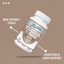 TUDCA with NAC Supplement 1200mg - 180 Capsules,Powerful TUDCA Bile Salt Plus N-Acetyl-Cysteine,Antioxidant Supplements for Liver,Digestion 5