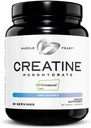 Muscle Feast Creapure Creatine Monohydrate Powder, Vegan Keto Friendly Gluten-Free, Mass Gainer, Muscle Recovery Supplement and Trusted Creatine for Muscle Growth, Creatine Powder, Unflavored, 2lb 2