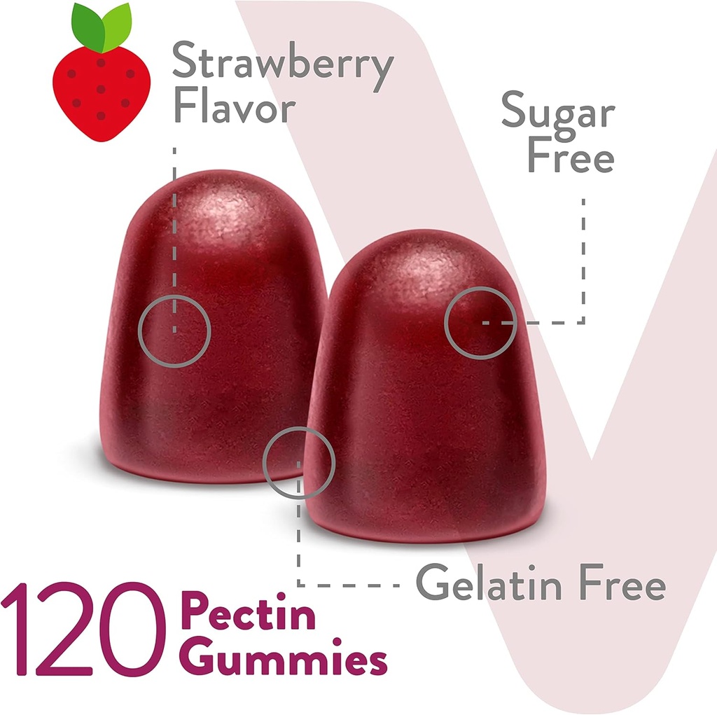 VITEEY Vitamin B Complex Gummies with Vitamin C, Sugar Free - Energy, Metabolism & Nerve Health - B6, B12, Folic Acid, Biotin - Vegan, Gelatin Free, GMO Free - Tasty Chewable Strawberry Flavored Gummy 4