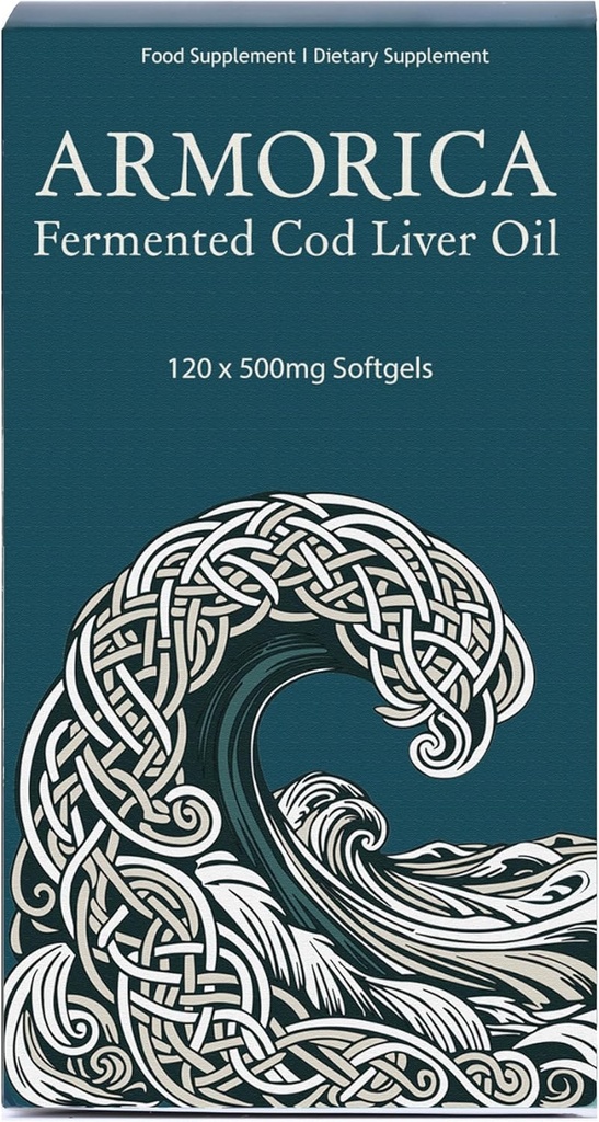 Fermented Cod Liver Oil - Cold Processed, Lacto-Fermented & Raw Cod Liver Oil - Made Exclusively with Atlantic Cod (Unflavoured, 120 Capsules) 3