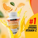 Liposomal Vitamin C 2100mg High Absorption Fat Soluble VIT C - Immune Support Collagen Booster Immunity Defense & Powerful Antioxidant, MCT Oil & Sunflower Lecithin, Acsorbic Acid, Vegan Non-GMO 6