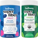 Bellway Super Fiber Powder + Fruit, Mixed Berry Super Fiber + Greens 2