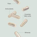 Santo Remedio Nopal Chia, Prickly Pear Cactus and Chia Powder Dietary Supplement, Clinically Proven Ingredients, Gluten Free, Non-GMO, No Added Sugar, 120 Capsules, 60 Servings Per Container 4