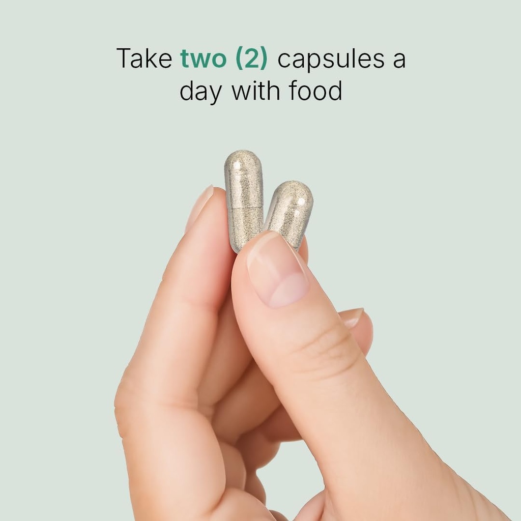 Santo Remedio Nopal Chia, Prickly Pear Cactus and Chia Powder Dietary Supplement, Clinically Proven Ingredients, Gluten Free, Non-GMO, No Added Sugar, 120 Capsules, 60 Servings Per Container 5