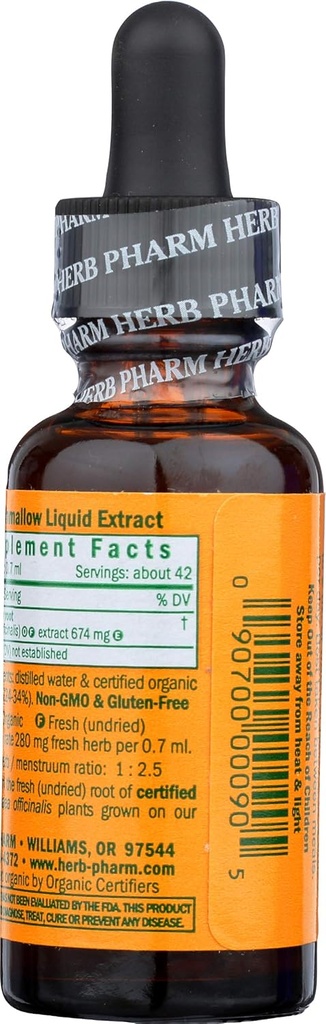 Herb Pharm Certified Organic Marshmallow Liquid Extract - 1 Ounce 3