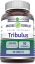 Amazing Formulas Tribulus Extract 1000 Mg Supplement | Tablets | Non-GMO | Gluten-Free | Made in USA (1 Pack | 90 Count) 2